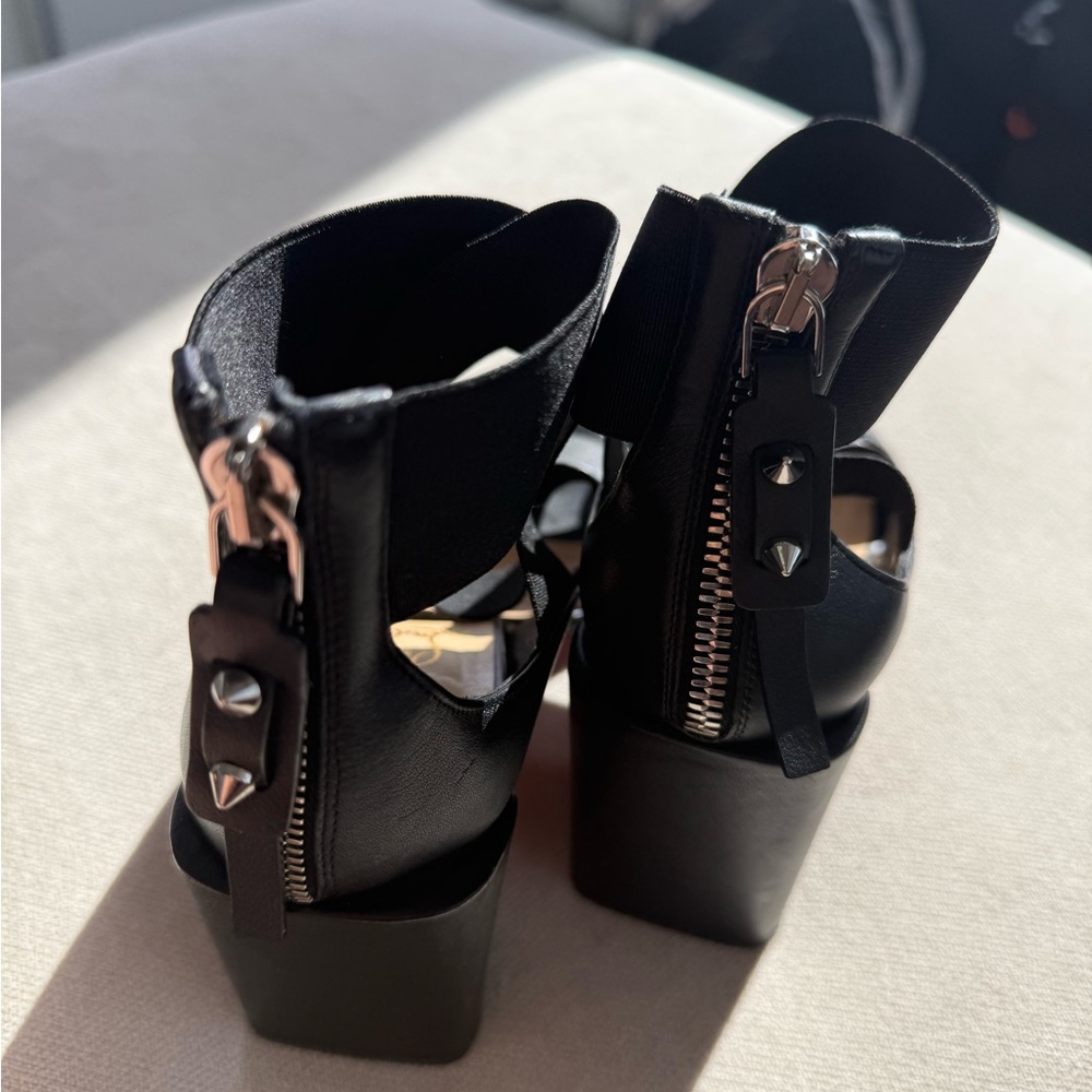 Christian Louboutin Patrouille 85mm Heels - Size 38.5 (WORN TWICE) - Picture 5 of 9